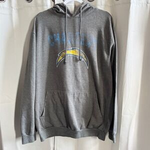 NFL Los Angeles Chargers Hoodie Mens XLT Football Pullover Sports Fan 19473